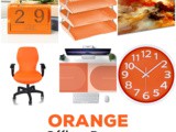 15 Orange Office Decor Must-Haves