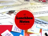 15 Printable Lunchbox Notes for Kids