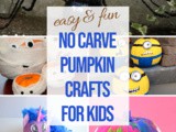 30 No-Carve Pumpkin Crafts for Kids