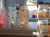 4th of July Candle Jars