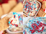 4th of July Cookie Dough Dip