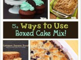 5 Ways to Make Cake Mix Better