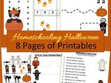 8 Educational Halloween Printables for Kids