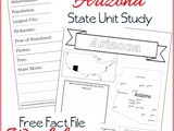 Arizona State Fact File Worksheets