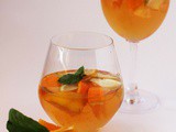 Basil-Infused Virgin Sangria Recipe