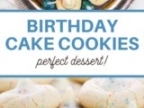 Birthday Cake Cookies Recipe