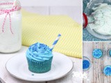 Blue Raspberry Soda Cupcake Recipe