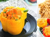 Buffalo Chicken Stuffed Peppers Recipe