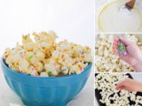 Cake Batter Popcorn Recipe