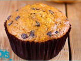 Chocolate Chip Pumpkin Cake Mix Muffins