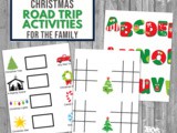 Christmas Road Trip Activity Kit Worksheets