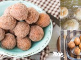 Cinnamon Sugared Donut Holes Recipe