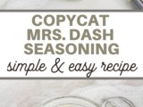 Copycat Mrs Dash Garlic and Herb Spice Blend