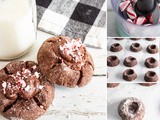 Crazy Good Peppermint Fudge Filled Cookies