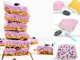 Creamy and Beautiful Blueberry Breakfast Bars