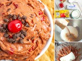 Creamy Chocolate Cherry Cheesecake Dip