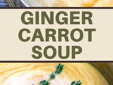 Creamy Ginger Carrot Soup Recipe