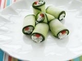 Cucumber Roll Ups