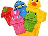 Cute Kids Hooded Rain Coat only $5.90 Shipped