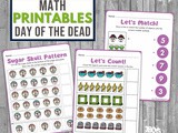 Day of the Dead Math Activities for Preschool