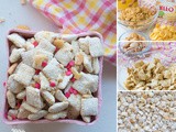 Delicious Banana Cream Puppy Chow