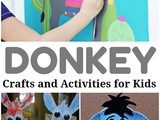 Donkey Crafts and Activities for Kids