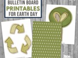Earth Day Bulletin Board Ideas (free printable)