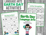 Earth Day Language Arts Worksheets