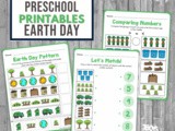 Earth Day Preschool Math Worksheets