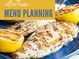 Easy Menu Planning Ideas for Busy Moms