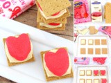 Easy Valentine Smores with Peeps