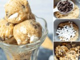 Edible Smores Cookie Dough Balls