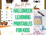 Educational Halloween Printables and Activities for Kids