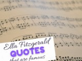 Ella Fitzgerald Famous Quotes
