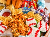 Epic Baseball Themed Charcuterie Board