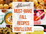 Favorite Fall Recipes