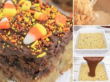 Festive and Sweet Candy Corn Cookie Brownie Bars