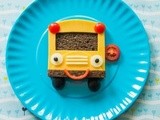 Fun School Bus Sandwich Recipe