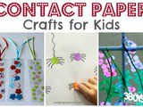 Fun Things For Kids To Do With Contact Paper