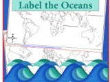 Geography: Label the World’s Oceans {Ocean Animal Unit Study}