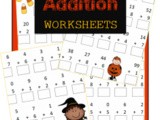 Halloween Printables:  Addition Worksheets
