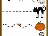 Halloween Printables: Cutting Practice