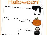 Halloween Printables: Cutting Practice