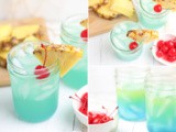 Hawaiian Blue Mocktail