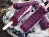 Healthy Blueberry-Lemon Popsicles