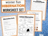 Hibernating Animals Activity Pack