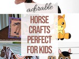 Horse Crafts for Preschoolers – Farm Activities for Kids