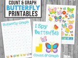 I Spy Butterflies Printables