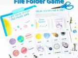 I Spy Solar System File Folder Game Printable