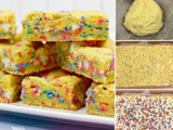 Insanely Easy Unicorn Funfetti Bars